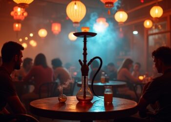 Die Kunst des Wasserpfeife-Genusses