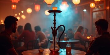 Die Kunst des Wasserpfeife-Genusses