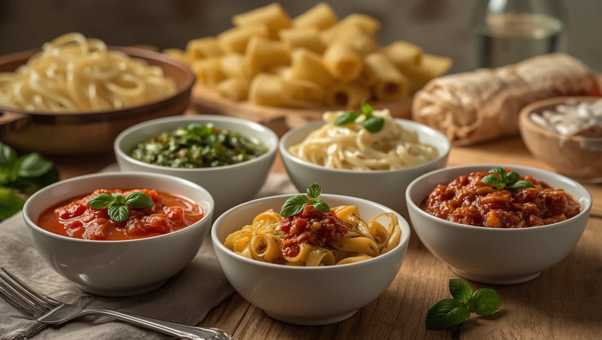 Pasta-Saucen: Mehr als nur Tomate und Bolognese