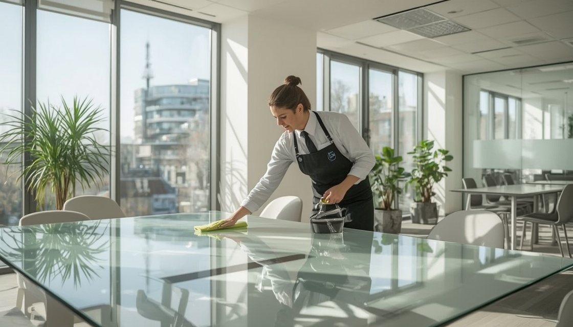 Frühjahrsputz im Büro: Wann lohnt eine Putzfirma?